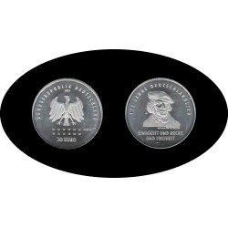 Alemania 2016 20€ Deutschlandlied Plata Ag Alemania 2016 20€ Deutschlandlied Plata Ag