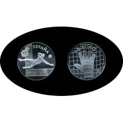 España Spain 2002 10€ FIFA World Cup Plata Ag España Spain 2002 10€ FIFA World Cup Plata Ag