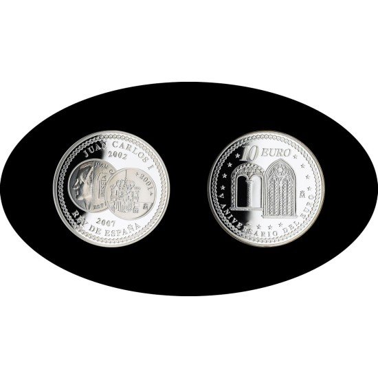 España Spain 2007 10€ Juan Carlos I Circulación del euro Liberalismo Plata Ag España Spain 2007 10€ Juan Carlos I Circulación del euro Liberalismo Plata Ag