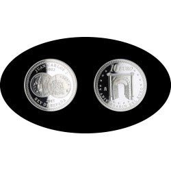 España Spain 2007 10€ Juan Carlos I Circulación del euro Cooperación Plata Ag España Spain 2007 10€ Juan Carlos I Circulación del euro Cooperación Plata Ag