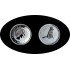 Australia 1 OZ onza 2006 Año del perro Year of the dog 1$ Plata Ag