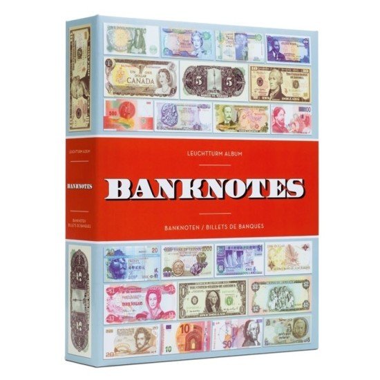 Leuchtturm 347951 Álbum BILLETES para 300 billetes u/u