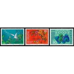 Suiza Switzerland 1395/97 1992 Aniversarios MNH