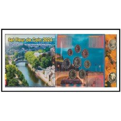 Bélgica 2024 Cartera Oficial Monedas € euro Namur Bélgica 2024 Cartera Oficial Monedas € euro Namur