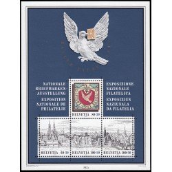 Suiza Switzerland HB 27 1995 Exposición filatélica nacional de Basilea MNH Suiza Switzerland HB 27 1995 Exposición filatélica nacional de Basilea MNH