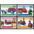 Suiza Switzerland 1529/32 1997 150 aniv. del ferrocarril en Suiza MNH