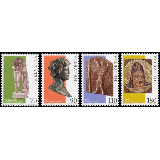 Suiza Switzerland 1533/36 1997 Arte galorromano MNH
