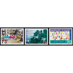Suiza Switzerland 1574/76 1998 Aniversarios diversos MNH Suiza Switzerland 1574/76 1998 Aniversarios diversos MNH
