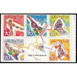 Suiza Switzerland 1586/90 1998 Deportes Autoadhesivos Suiza Switzerland 1586/90 1998 Deportes Autoadhesivos