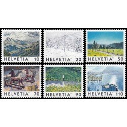 Suiza Switzerland 1568/73 1998 Vistas de Suiza MNH Suiza Switzerland 1568/73 1998 Vistas de Suiza MNH