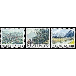 Suiza Switzerland 1583/85 1998 Vistas de Suiza MNH Suiza Switzerland 1583/85 1998 Vistas de Suiza MNH
