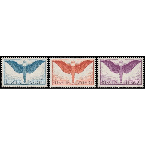 Suiza Switzerland A-10/12 1924-33 Alegoría MNH