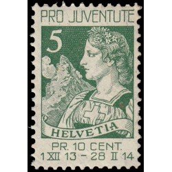 Suiza Switzerland 137 1913 Pro juventud MNH Suiza Switzerland 137 1913 Pro juventud MNH