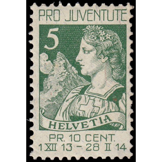 Suiza Switzerland 137 1913 Pro juventud MNH Suiza Switzerland 137 1913 Pro juventud MNH