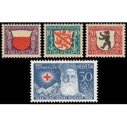 Suiza Switzerland 231/34 1928 Pro juventud MNH Suiza Switzerland 231/34 1928 Pro juventud MNH