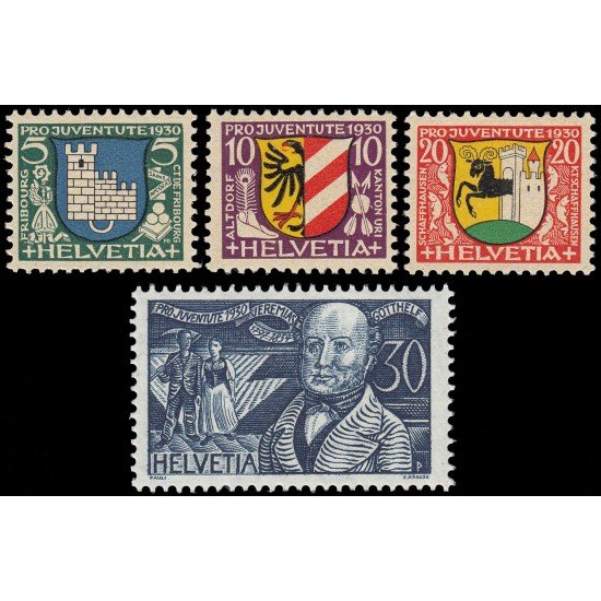 Suiza Switzerland 246/49 1930 Pro juventud MNH Suiza Switzerland 246/49 1930 Pro juventud MNH