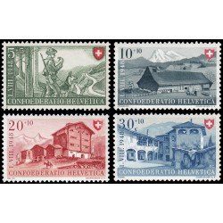 Suiza Switzerland 457/60 1948 Pro patria MNH Suiza Switzerland 457/60 1948 Pro patria MNH