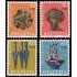 Suiza Switzerland 983/86 1975 Pro patria Tesoros arqueológicos MNH