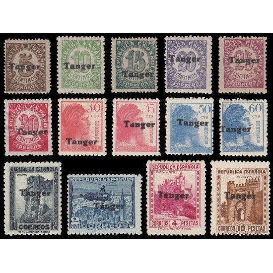 Tanger 114/27 1939 Cifras, castillo Helicóptero MH