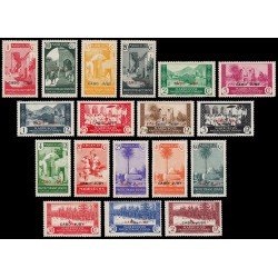Cabo Juby 67/84 1935/36 Sellos de Marruecos Protectorado Español MNH