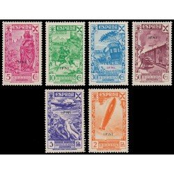 Ifni Beneficencia 1/6 1939 Historia del Correo MNH Ifni Beneficencia 1/6 1939 Historia del Correo MNH
