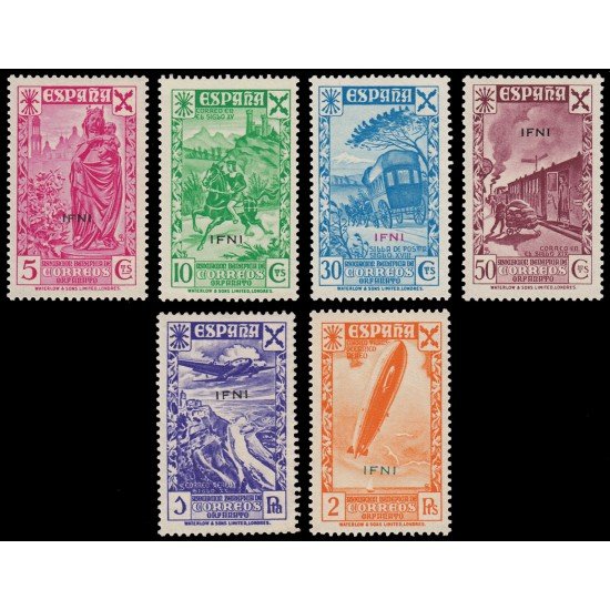 Ifni Beneficencia 1/6 1939 Historia del Correo MNH Ifni Beneficencia 1/6 1939 Historia del Correo MNH