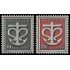 Suiza Switzerland 403/04 1945 Obras de asistencia a la guerra Escudo MNH