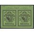 Suiza Switzerland SH procedente de hojita HB 10 1943 Centenario del sello Suizo MNH