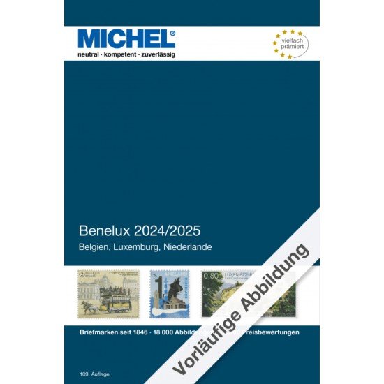 MICHEL Catálogo Benelux 2024/2025 (E 12)