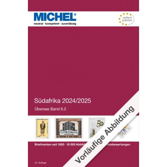 MICHEL Overseas Catalog Sudáfrica 2024/2025, Volumen 2 (ÜK 6.2)