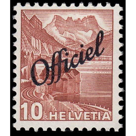 Suiza Switzerland Servicios 205 1943 Sobreimpreso Suiza Switzerland Servicios 205 1943 Sobreimpreso