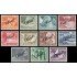 Suiza Switzerland Servicios 285/95 1950 Sobreimpresión 