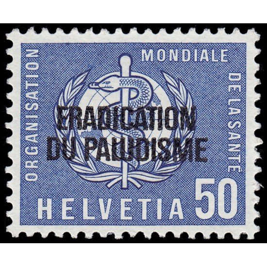 Suiza Switzerland Servicios 429 1962 Organización Mundial de la Salud OMS Luchar contra la malaria MNH