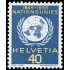 Suiza Switzerland Servicios 362 1955 10 aniv. de Naciones Unidas MNH