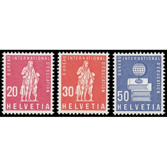 Suiza Switzerland Servicios 426/28 1960 BIE/IBE Oficina Internacional de Educación MNH Suiza Switzerland Servicios 426/28 1960 BIE/IBE Oficina Internacional de Educación MNH