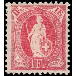 Suiza Switzerland 98 1905-06 Helvetia de pie MH Suiza Switzerland 98 1905-06 Helvetia de pie MH