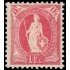 Suiza Switzerland  98 1905-06 Helvetia de pie MH