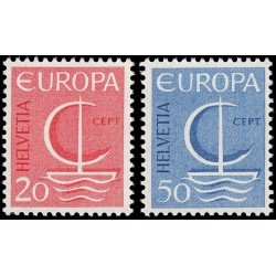 Suiza Switzerland 776/77 1966 Europa MNH