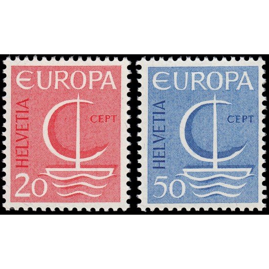 Suiza Switzerland 776/77 1966 Europa MNH