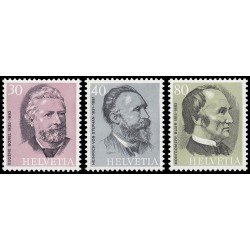 Suiza Switzerland 958/60 1974 Centenario U.P.U. Unión Postal Universal MNH