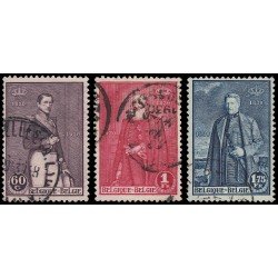 Bélgica 302/04 1930 Centenario de la Independencia Usados
