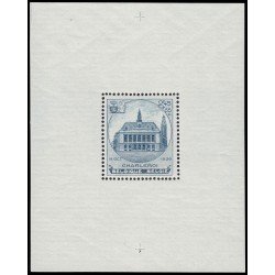 Bélgica HB 6 1936 Exposición Filatélica de Charleroi MNH