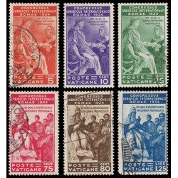 Vaticano 66/71 1935 Congreso jurídico Roma  Gregorio IX Usados
