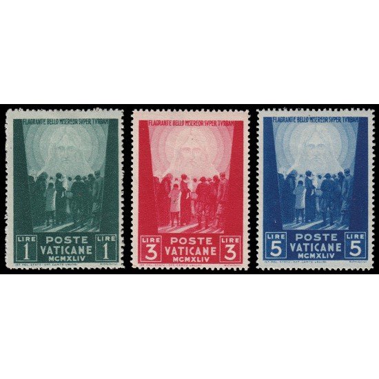 Vaticano 109/11 1944 Por las víctimas de la guerra MH Vaticano 109/11 1944 Por las víctimas de la guerra MH