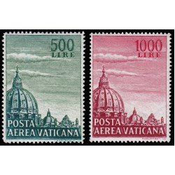 Vaticano Aéreo 33/34 1958 Iglesia de San Pedro MH Vaticano Aéreo 33/34 1958 Iglesia de San Pedro MH