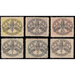 Vaticano Tasas 7/12 1945 Pontificado de Pío XII MH