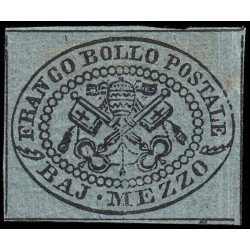 Vaticano 1b 1852-64 Escudo MH