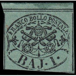 Vaticano 2 1852-64 Escudo MH