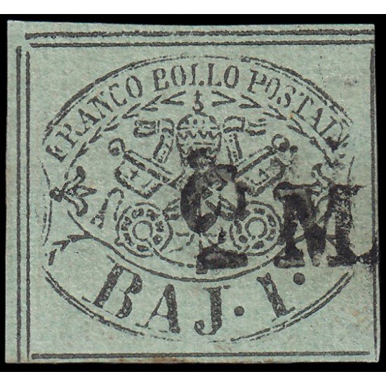 Vaticano 2 1852-64 Escudo Usado