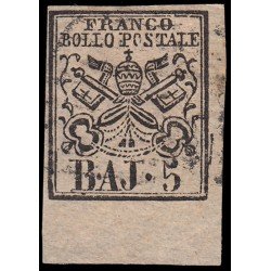 Vaticano 6 1852-64 Escudo Usados